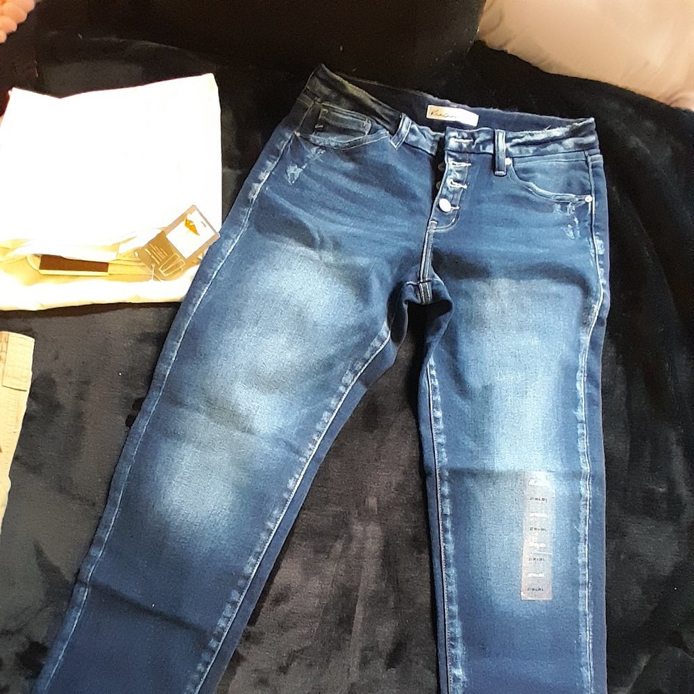 KanCan for Maurices Button Fly High Rise Skinny Jeans NWT